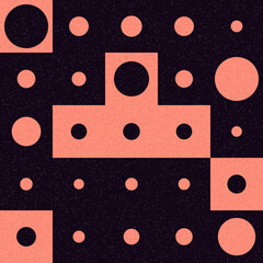 Abstract Geometric Pattern generative computational art illustration