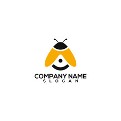 Obraz premium animal logo design vector icon template