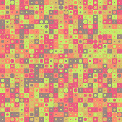 Abstract Geometric Pattern generative computational art illustration