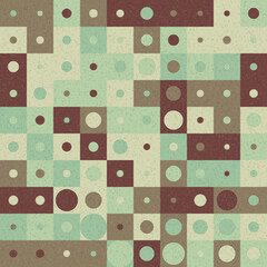 Abstract Geometric Pattern generative computational art illustration