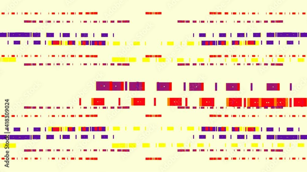 Poster abstract animation. dynamic futuristic shapes for graphic design. vj loops for live visuals.
