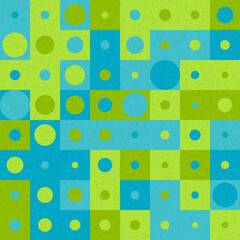 Abstract Geometric Pattern generative computational art illustration