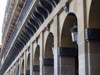 arches of a building