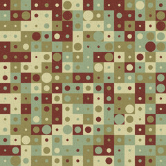 Abstract Geometric Pattern generative computational art illustration