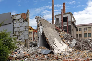  Demolition Abandoned Factory © markobe