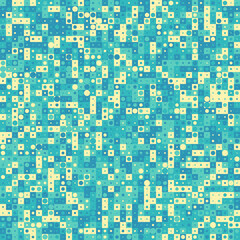 Abstract Geometric Pattern generative computational art illustration