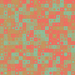 Abstract Geometric Pattern generative computational art illustration