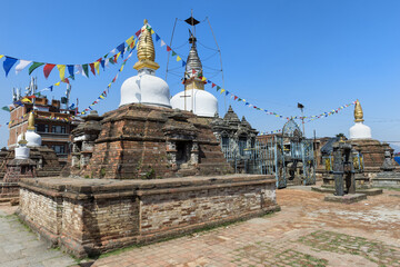 Kirtipur Ashoka Stupa or Chilancho Vihar, Buddhist Shrine, Kirtipur, Nepal