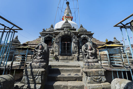 Kirtipur Ashoka Stupa or Chilancho Vihar, Buddhist Shrine, Kirtipur, Nepal