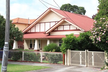 Suburban house in Melbourne Victoria Australia