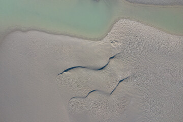 La Baie de somme pendant les grandes marées