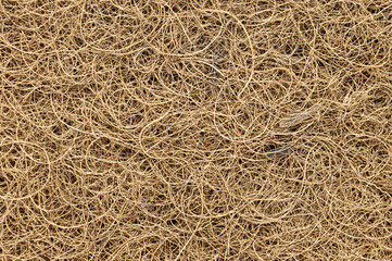 coconut fiber texture natural background close up