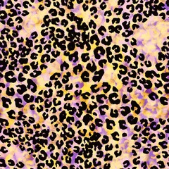 Seamless animal print, leopard, zebra, tiger pattern
