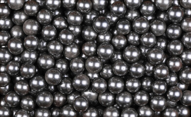 abstract background of metal balls