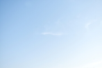 blue sky with clouds