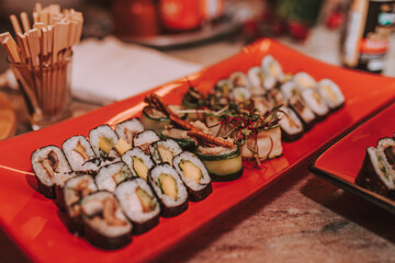 vegan sushi
