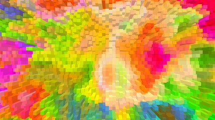 Abstract textured multicolored background.