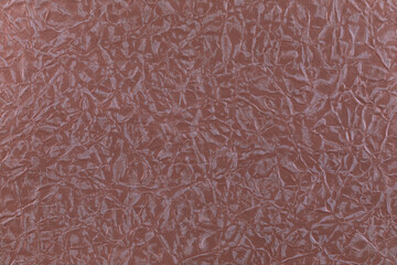 Texture of pink crumpled paper, abstract background, wallpaper, copy space for text.