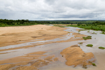 Kruger National Park: Letaba River from the bridge