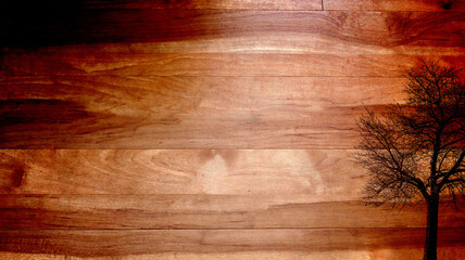 beautiful colored wood-background. with tree in foreground,colored