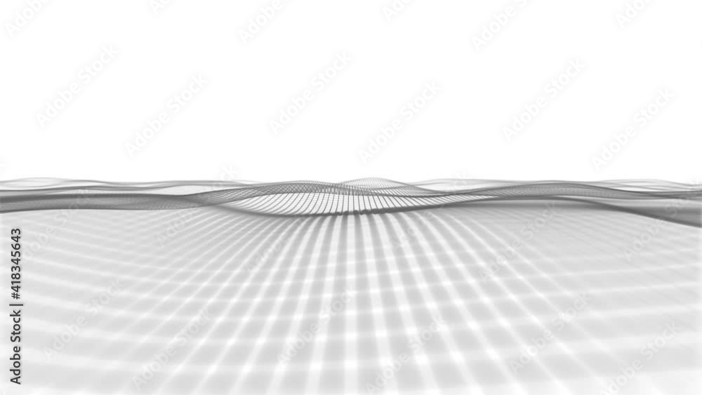 Poster abstract waving lines fx minimal background loop/ 4k animation of an abstract background with minima