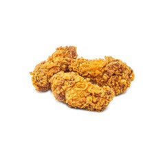 3 fried chicken nuggets