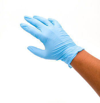 Mano de Hombre con Guantes