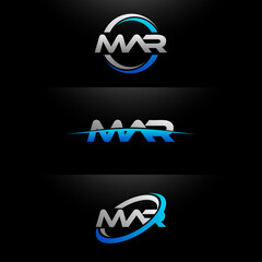 MAR Letter Initial Logo Design Template Vector Illustration