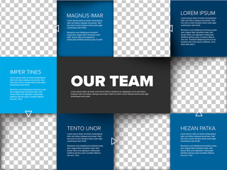 Company team presentation template