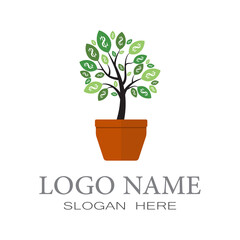 Tree Logo template vector icon design