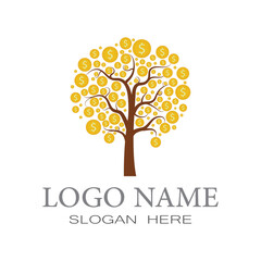 Obraz premium Tree Logo template vector icon design
