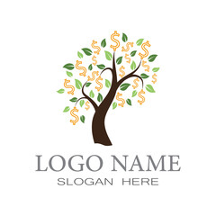 Fototapeta na wymiar Tree Logo template vector icon design
