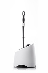 Toilet brush isolated on white