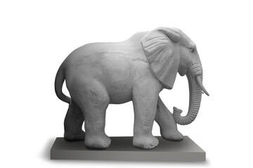 Obraz premium Marble elephant