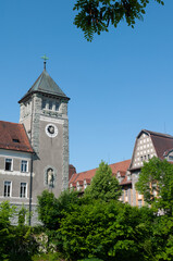 Fototapeta na wymiar Historic Courthouse in Feldkirch Austria