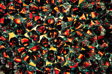 Multicolored elements for abstract design background.