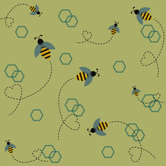 Bee print