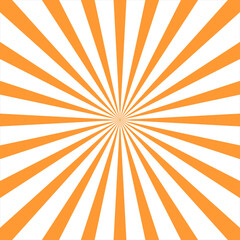 Starburst, sunburst background. Vintage abstract template with yellow sunrays eps 10