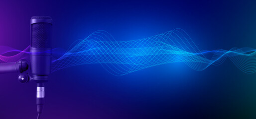 Podcast - microphone © Fhay