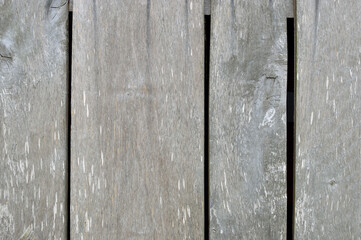 Old wall of wooden planks .