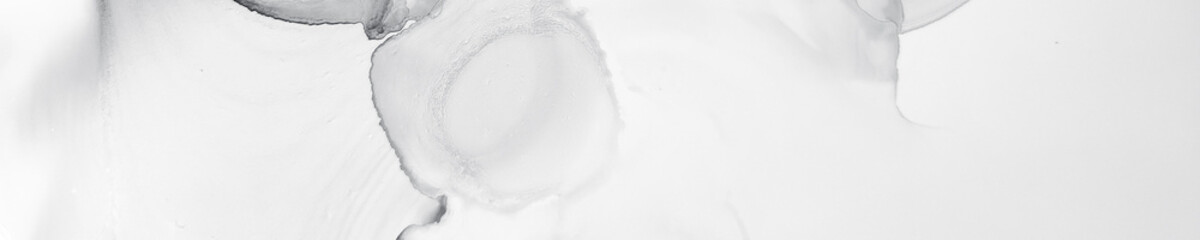 Monochrome Alcohol Ink. Monotone Gouache.