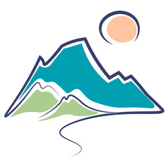 mountain and mountains