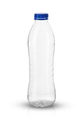 empty plastic bottle with cap