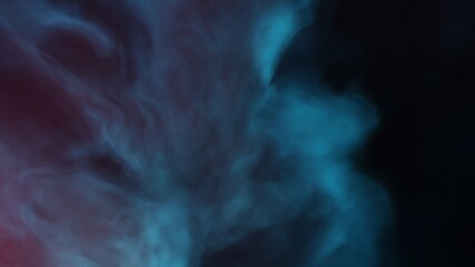 Fototapeta premium Space background with realistic nebula and shining stars. Colorful cosmos with stardust and milky way. Magic color galaxy. Infinite universe and starry night. 3d render