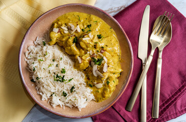 Indian Curry Chicken Korma