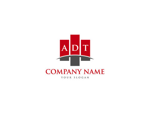 Letter ADT Logo Icon Design For Kind Of Use