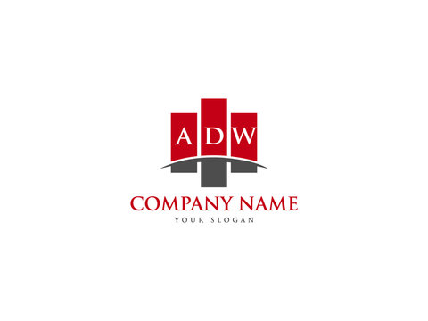Letter ADW Logo Icon Design For Kind Of Use