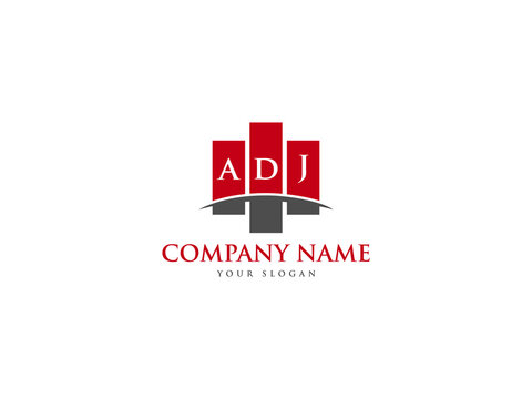 Letter ADJ Logo Icon Design For Kind Of Use