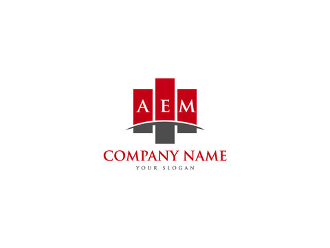 Letter AEM Logo Icon Design For Kind Of Use