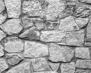 big Stone Wall, close up